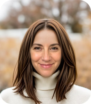 Mid-Length Hair with Long Curtain Bangs